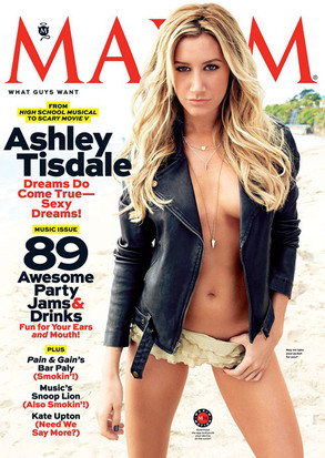 Ashley Tisdale, Maxim Magazine Cover Ashley Tisdale, Maxim Magazine Cover
